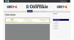 Desktop Screenshot of ilgiornaledelpiemonte.net