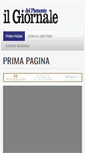 Mobile Screenshot of ilgiornaledelpiemonte.net
